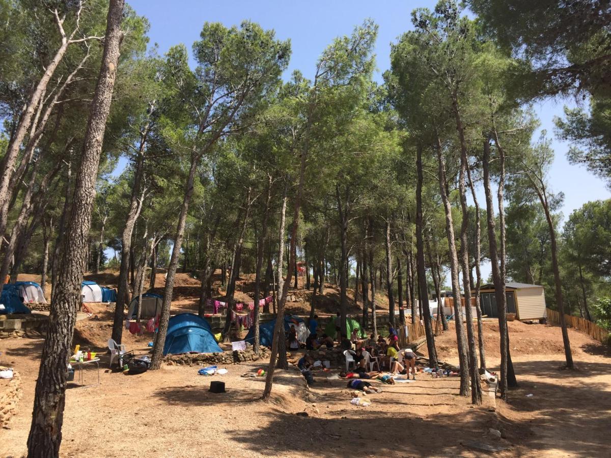 Camping Le Bois De Pins Salses le Chateau Bagian luar foto