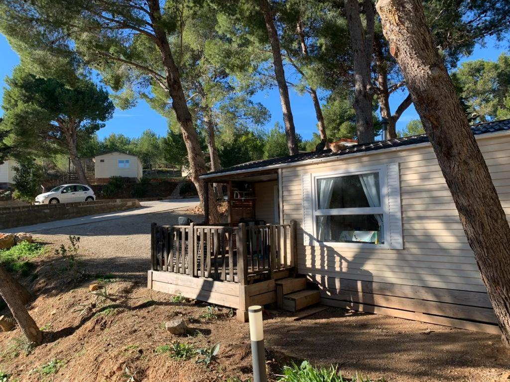 Camping Le Bois De Pins Salses le Chateau Bagian luar foto